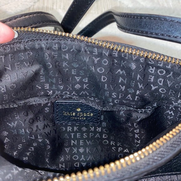 Small black Kate Spade leather crossbody bag - Picture 5 of 5